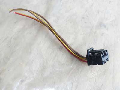 BMW 8 Pole 4 Wire Black Connector Plug w/ Pigtail 6905164